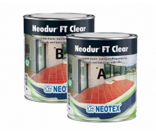 Полімерне покриття для гідроізоляції плиткових поверхонь Neotex Neodur FT Clear A+B 8 кг